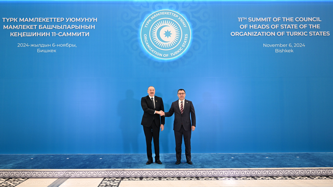 Prezident İlham Əliyev Bişkekdə Türk Dövlətləri Təşkilatı Dövlət Başçılarının 11-ci Zirvə Görüşündə iştirak edib (FOTO/VİDEO) (YENİLƏNİB-6)