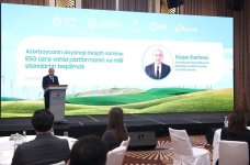 ESG üzrə vahid platformanın və milli standartın təqdimatı ilə bağlı konfrans keçirilib (FOTO)