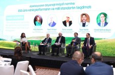 ESG üzrə vahid platformanın və milli standartın təqdimatı ilə bağlı konfrans keçirilib (FOTO)