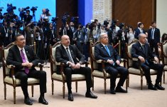 Prezident İlham Əliyev Bişkekdə Macarıstanın Baş nazirinin təltifolunma mərasimində iştirak edib (FOTO/VİDEO)