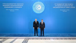 Prezident İlham Əliyev Bişkekdə Türk Dövlətləri Təşkilatı Dövlət Başçılarının 11-ci Zirvə Görüşündə iştirak edib (FOTO/VİDEO) (YENİLƏNİB-6)