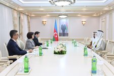 Spiker Qlobal Tolerantlıq və Sülh Şurasının sədri ilə Bakıda keçiriləcək parlament konfransını müzakirə etdi (FOTO)