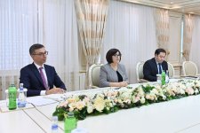 Spiker Qlobal Tolerantlıq və Sülh Şurasının sədri ilə Bakıda keçiriləcək parlament konfransını müzakirə etdi (FOTO)