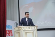 Xaçmazda 8 Noyabr - Zəfər Gününə həsr olunan konfrans keçirilib (FOTO)
