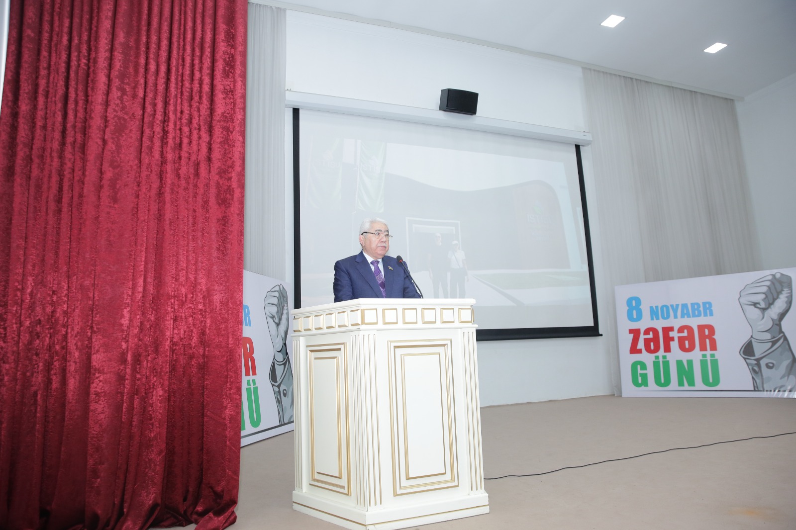 Xaçmazda 8 Noyabr - Zəfər Gününə həsr olunan konfrans keçirilib (FOTO)