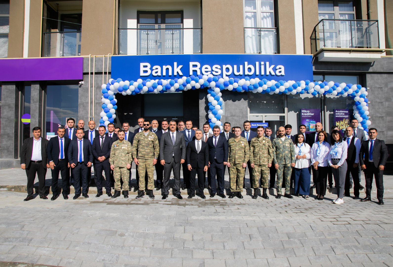 Bank Respublika Qarabağda ilk filialını açdı (FOTO)