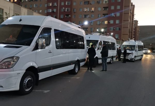 Cəbrayıl şəhərinə növbəti köç karvanı yola salınıb (FOTO/VİDEO)