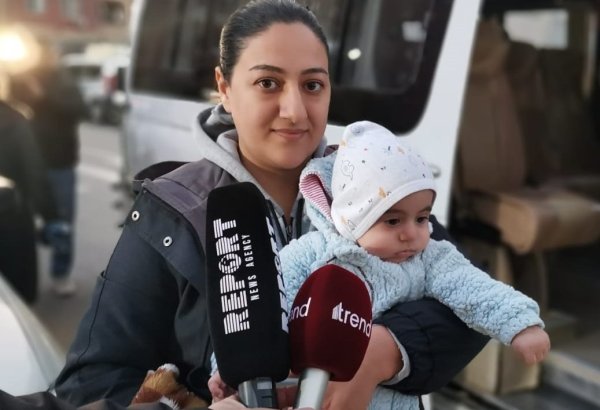 Körpəmlə doğma yurda dönmək sevindirici hissdir - Cəbrayıl sakini