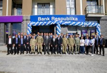 Bank Respublika Qarabağda ilk filialını açdı (FOTO)