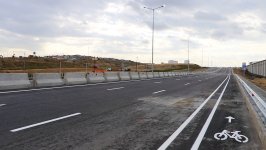 Prezident İlham Əliyev Böyükşor-Pirşağı yeni avtomobil yolunun açılışında iştirak edib (FOTO/VİDEO) (YENİLƏNİB)
