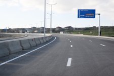 Prezident İlham Əliyev Böyükşor-Pirşağı yeni avtomobil yolunun açılışında iştirak edib (FOTO/VİDEO) (YENİLƏNİB)