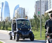 Prezident İlham Əliyev Bakıda Mərkəzi Parkın üçüncü hissəsinin açılışında iştirak edib (FOTO/VİDEO) (YENİLƏNİB)