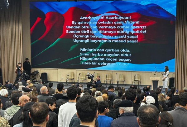 Füzuli şəhərində Zəfər Gününə həsr olunmuş konsert təşkil edilib (FOTO)