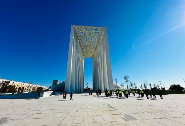 Bakıda açılan Zəfər Parkından GÖRÜNTÜLƏR
