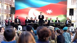 Cəbrayıl şəhərində 8 Noyabr - Zəfər Günü qeyd olunub (FOTO)