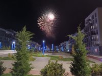 Füzulidə bayram atəşfəşanlığı olub (FOTO)