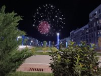 Füzulidə bayram atəşfəşanlığı olub (FOTO)