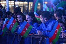 Bakıda Zəfər Günü münasibətilə konsert keçirilib (FOTO/VİDEO)