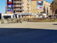 Xankəndidə Zəfər Günü münasibətilə yürüş keçirilib (FOTO/VİDEO)