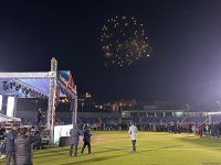 Xankəndidə bayram atəşfəşanlığı olub (FOTO/VİDEO)