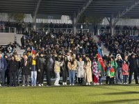 Xankəndidə bayram atəşfəşanlığı olub (FOTO/VİDEO)