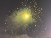 Xankəndidə bayram atəşfəşanlığı olub (FOTO/VİDEO)