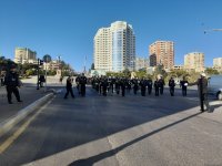 Bakıda Zəfər Günü ilə bağlı növbəti yürüş keçirilib (FOTO/VİDEO)