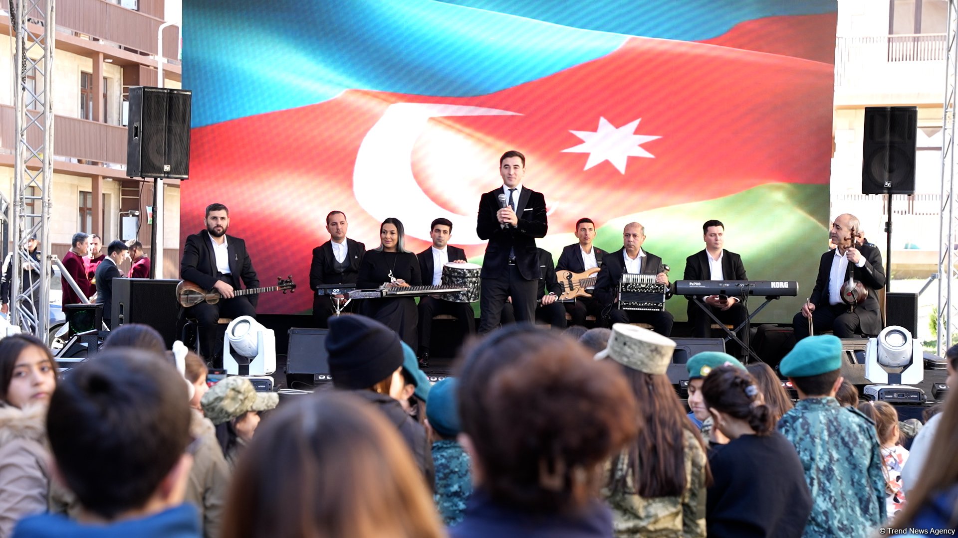 Cəbrayıl şəhərində 8 Noyabr - Zəfər Günü qeyd olunub (FOTO)