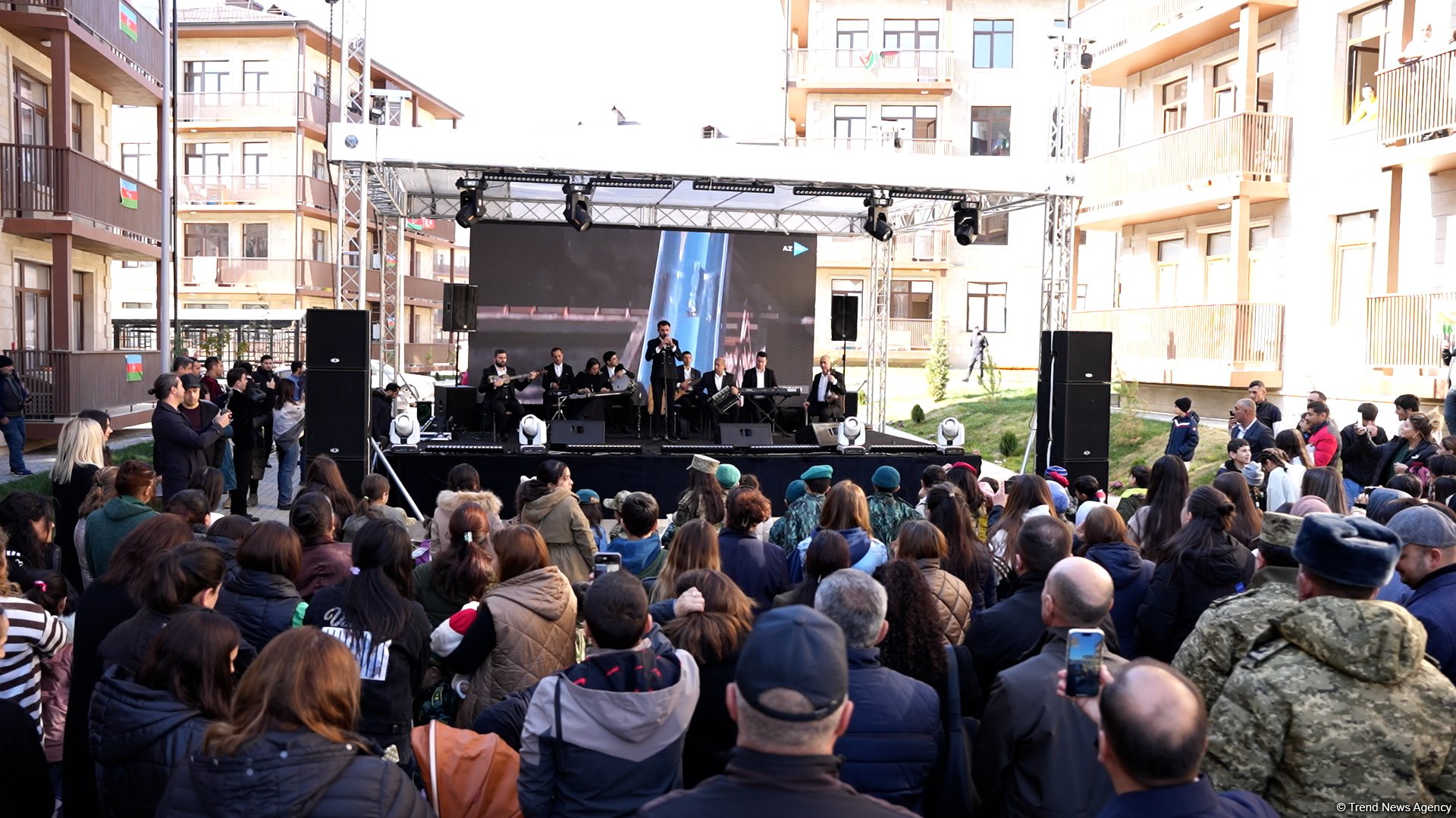 Cəbrayıl şəhərində 8 Noyabr - Zəfər Günü qeyd olunub (FOTO)