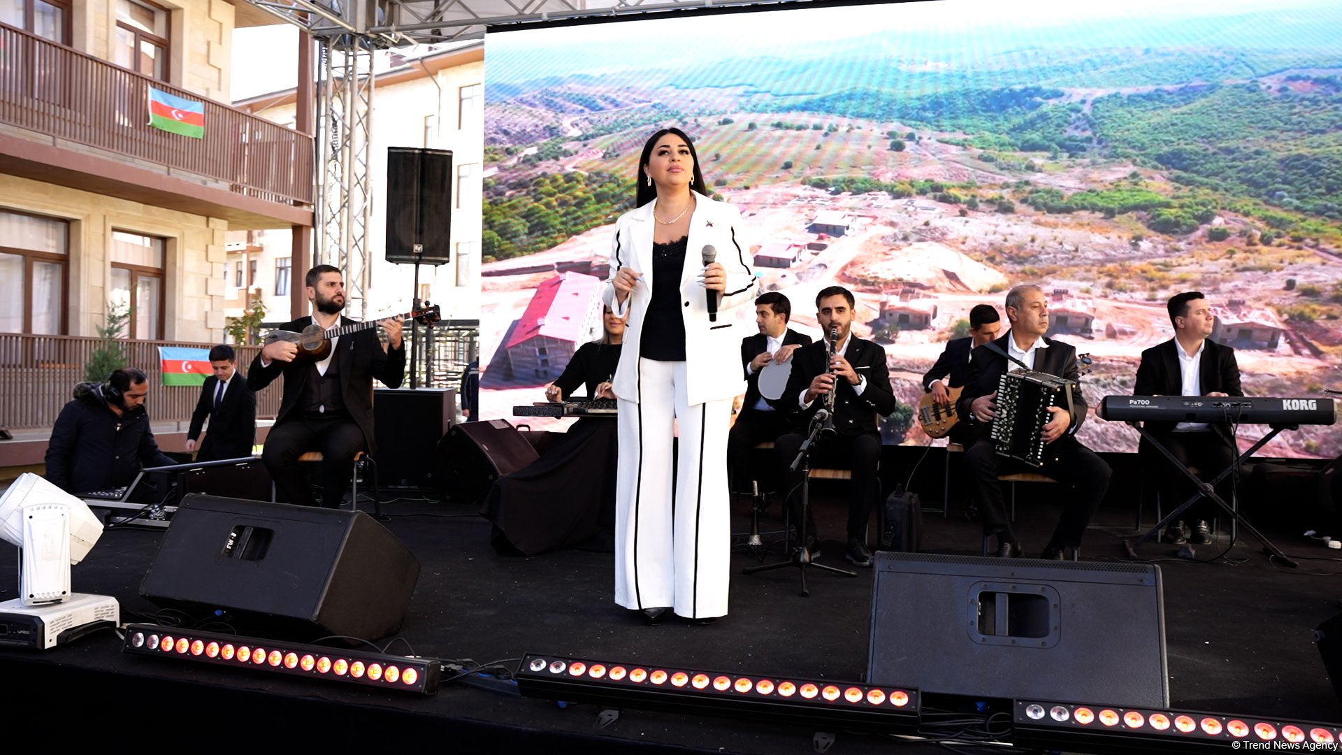 Cəbrayıl şəhərində 8 Noyabr - Zəfər Günü qeyd olunub (FOTO)