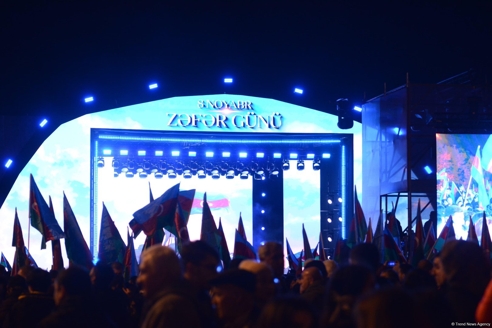 Bakıda Zəfər Günü münasibətilə konsert keçirilib (FOTO/VİDEO)