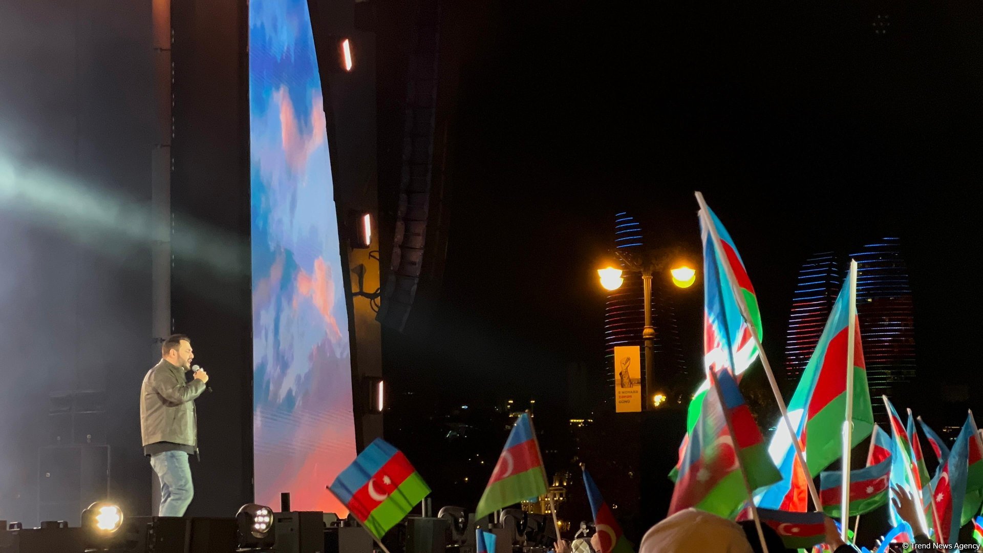 Bakıda Zəfər Günü münasibətilə konsert keçirilib (FOTO/VİDEO)