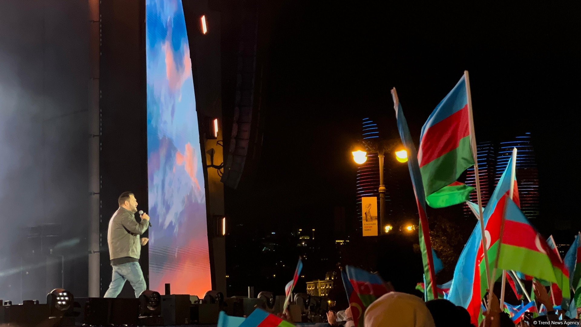 Bakıda Zəfər Günü münasibətilə konsert keçirilib (FOTO/VİDEO)