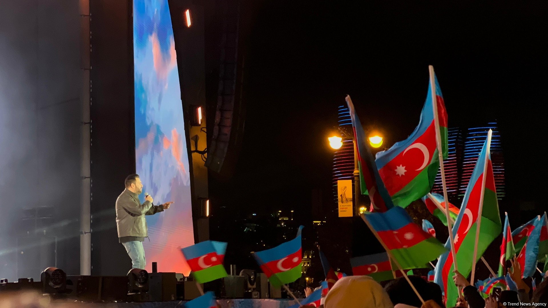 Bakıda Zəfər Günü münasibətilə konsert keçirilib (FOTO/VİDEO)