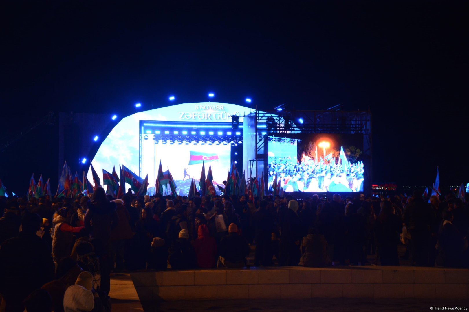Bakıda Zəfər Günü münasibətilə konsert keçirilib (FOTO/VİDEO)