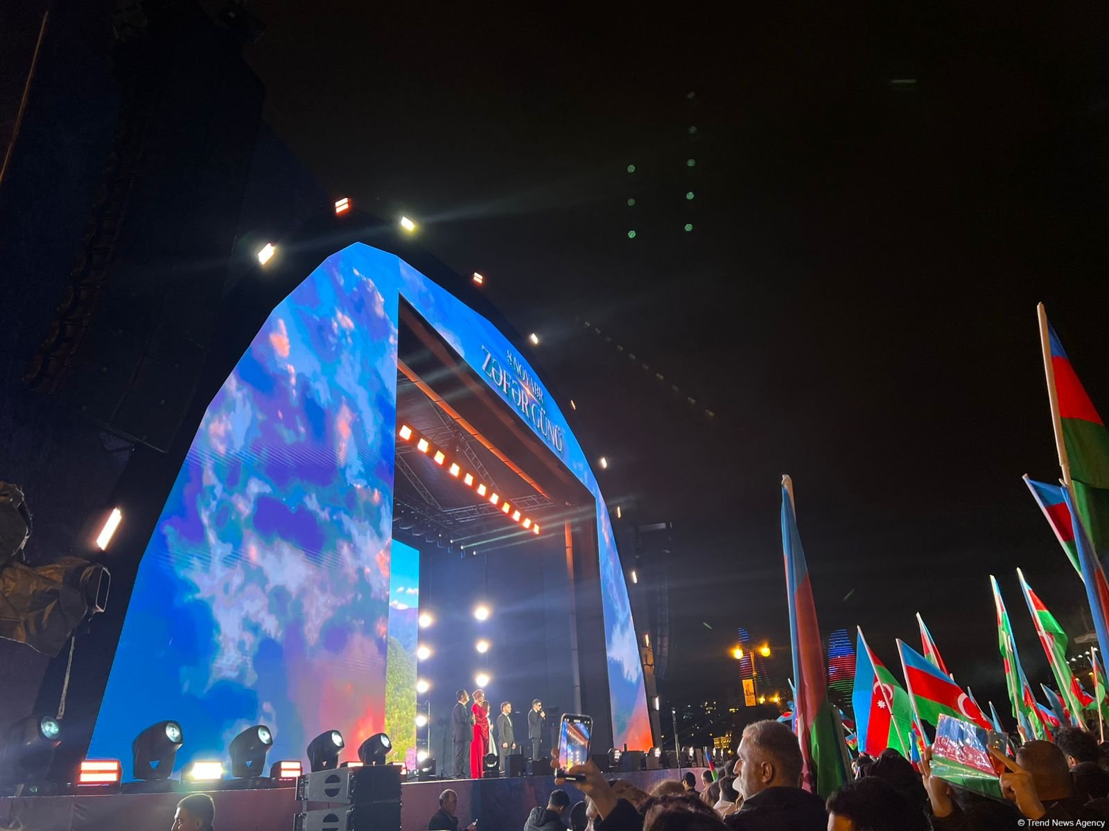 Bakıda Zəfər Günü münasibətilə konsert keçirilib (FOTO/VİDEO)