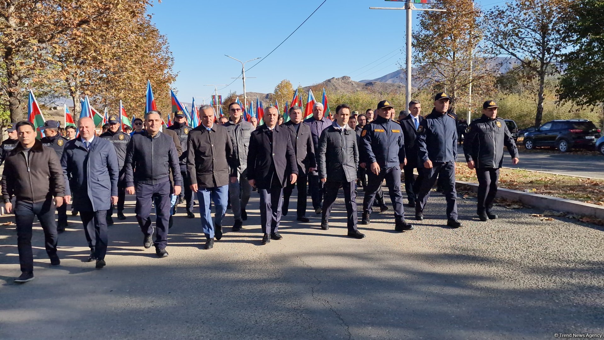 Xankəndidə Zəfər Günü münasibətilə yürüş keçirilib (FOTO/VİDEO)