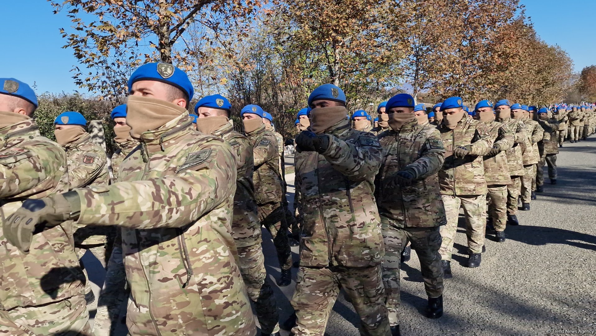 Xankəndidə Zəfər Günü münasibətilə yürüş keçirilib (FOTO/VİDEO)