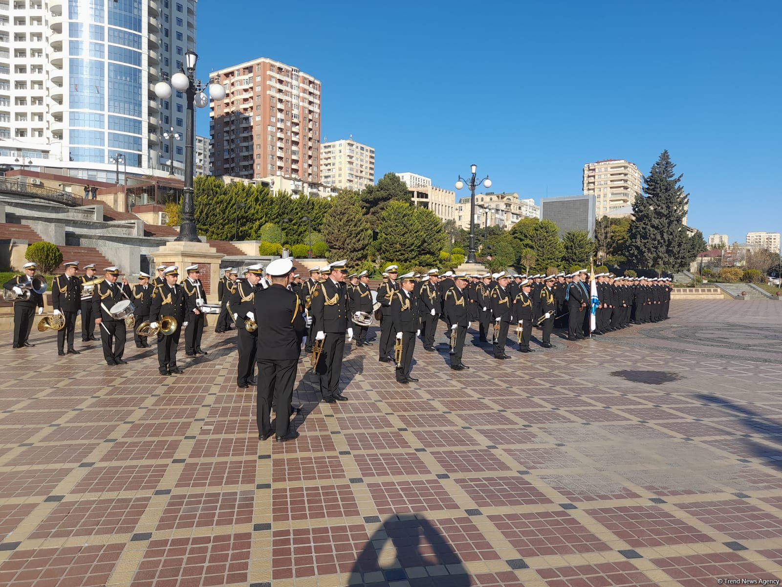 Bakıda Zəfər Günü ilə bağlı növbəti yürüş keçirilib (FOTO/VİDEO)