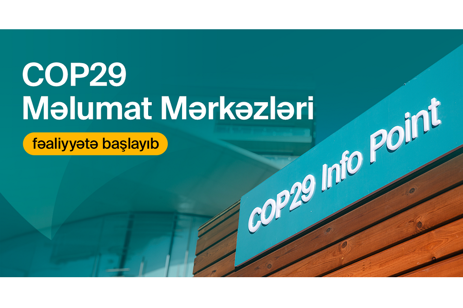 COP29 Məlumat Mərkəzləri fəaliyyətə başlayıb (FOTO)