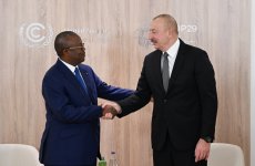 Prezident İlham Əliyev Qvineya-Bisau Prezidenti ilə görüşüb (FOTO/VİDEO) (YENİLƏNİB)