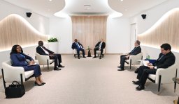 Prezident İlham Əliyev Qvineya-Bisau Prezidenti ilə görüşüb (FOTO/VİDEO) (YENİLƏNİB)
