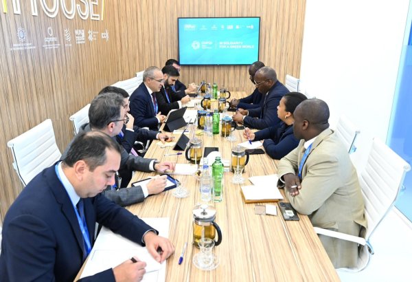 Azərbaycan ilə San-Tome və Prinsipi arasında bərpaolunan enerji sahəsində əməkdaşlıq müzakirə edilib (FOTO)