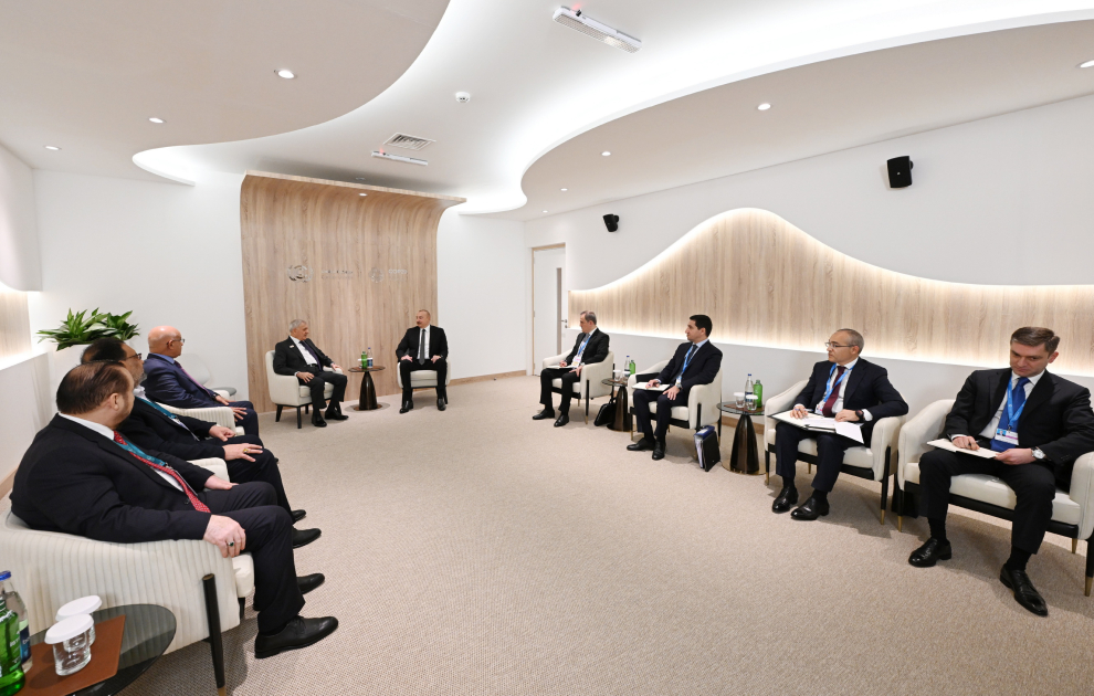 Prezident İlham Əliyev İraq Prezidenti ilə görüşüb (FOTO/VİDEO) (YENİLƏNİB)