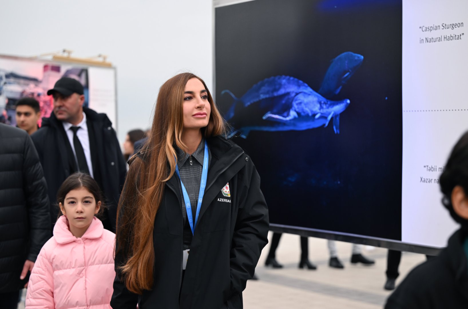 Heydər Əliyev Fondunun vitse-prezidenti Leyla Əliyeva və Bakı Media Mərkəzinin rəhbəri Arzu Əliyeva Dəniz Növlərinin Beynəlxalq Müdafiəsi layihəsinin təqdimatında iştirak ediblər (FOTO)