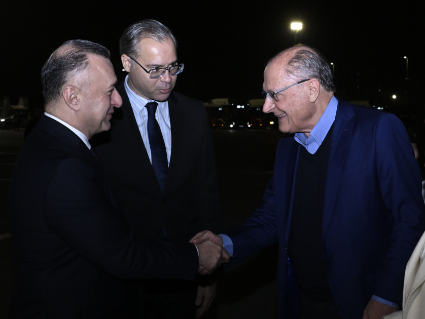 Braziliya vitse-prezidentinin Azərbaycana səfəri başlayıb (FOTO)
