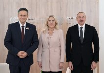Prezident İlham Əliyev Bosniya və Herseqovinanın Rəyasət Heyətinin Sədri və üzvü ilə görüşüb (FOTO/VİDEO) (YENİLƏNİB)