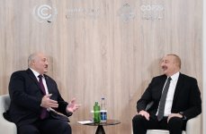 Prezident İlham Əliyev Belarus Prezidenti ilə görüşüb (FOTO/VİDEO) (YENİLƏNİB)
