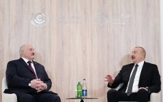 Prezident İlham Əliyev Belarus Prezidenti ilə görüşüb (FOTO/VİDEO) (YENİLƏNİB)