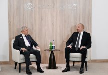Prezident İlham Əliyev İraq Prezidenti ilə görüşüb (FOTO/VİDEO) (YENİLƏNİB)